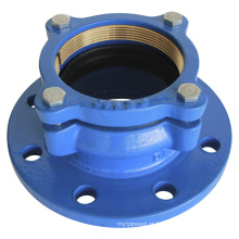 Adaptador de flange de ferro dúctil para tubo de PE